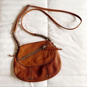 Madewell Small Brown Leather Crossbody